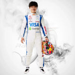 2025 Yuki Tsunoda Visa Cash App F1 Race Suit Track Racewear