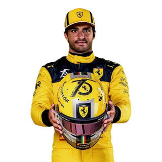 Carlos Sainz Ferrari's 75th Anniversary F1 Suit Special Racing Edition