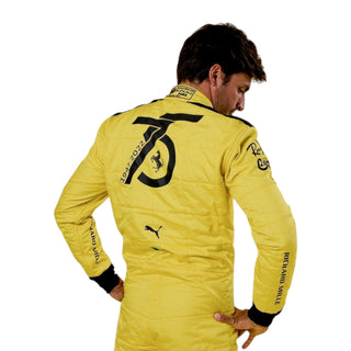 Carlos Sainz Ferrari's 75th Anniversary F1 Suit Special Racing Edition