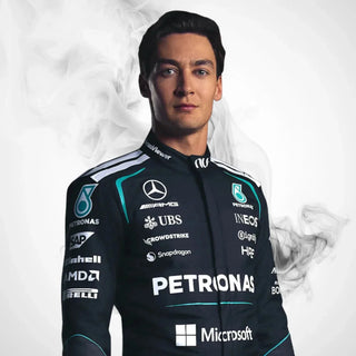 2026 Mercedes F1 Driver Racing Replica Suit | Kids & Adults - Rustle Racegear