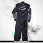 2026 George Russell F1 Driver Mercedes Racing Replica Costume Track Racewear