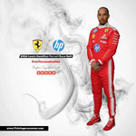 2026 Lewis Hamilton Ferrari HP F1 Replica Race Suit Track Racewear