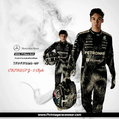 2026 Mercedes-AMG Petronas F1 Suit – Japanese GP Unique Edition Track Racewear