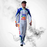 2026 Racing Bulls F1 Driver Replica Jumpsuit | Liam Lawson, Arvid Lindblad - Rustle Racegear