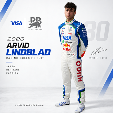 2026 Arvid Lindblad F1 Driver Racing Bulls Replica Jumpsuit