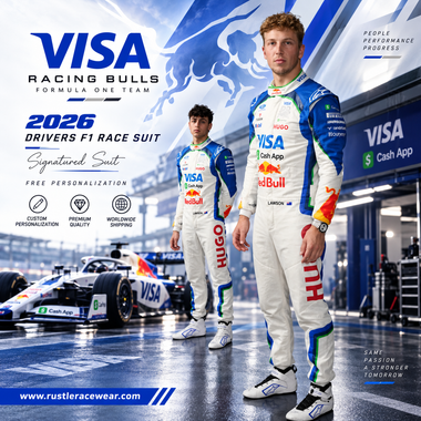2026 Racing Bulls F1 Driver Replica Jumpsuit | Liam Lawson, Arvid Lindblad