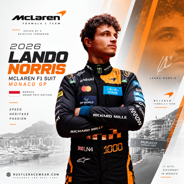 2026 LANDO NORRIS MCLAREN SUIT - MONACO GP