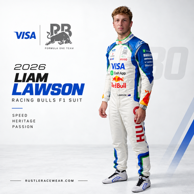 2026 Liam Lawson F1 Driver Racing Bulls Replica Jumpsuit