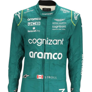 Lance Stroll 2022 Aston Martin F1 Race Suit - Italian GP