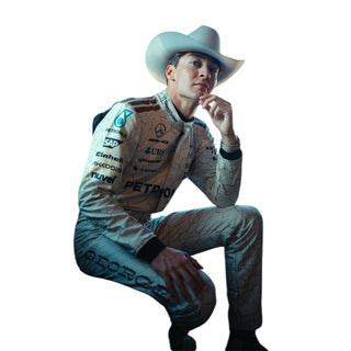 George Russell 2025 Mercedes Formula1 Race Suit - US GP