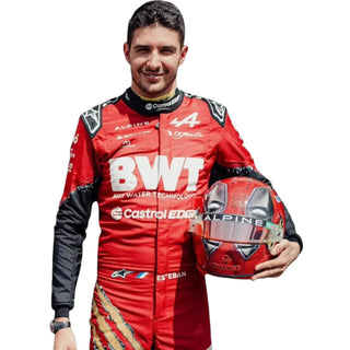 Esteban Ocon 2024 BWT Alpine New Formula 1 Race Suit