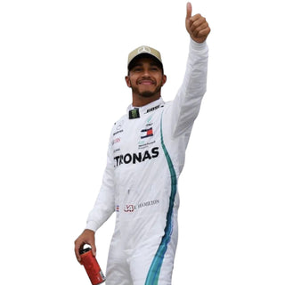 Lewis Hamilton 2018 Replica Race Suit Mercedes AMG Petronas Formula F1 Team