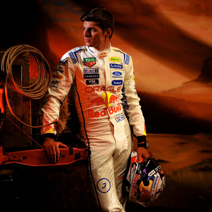 Max Verstappen 2026 Red Bull F1 White Race Suit US- Grand Prix