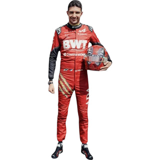 Esteban Ocon 2024 BWT Alpine New Formula 1 Race Suit