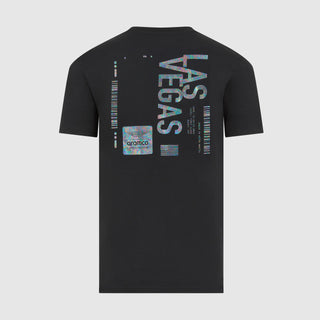 Aston Martin F1 Team 2024 Vegas GP Iridescent Print T-shirt