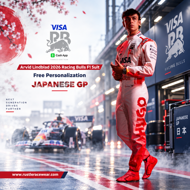 Arvid Lindblad 2026 Racing Bulls F1 Suit – Japanese GP Edition