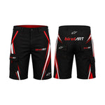Birel ART Cargo Shorts – Black & Red