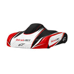 Birel ART Kart Cover – Red, White & Black