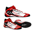 Birel ART Karting Shoes – Red, White & Black