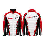 Birel ART Puffer Jacket – Red, White & Black