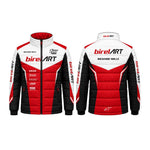 Birel ART Quilted Jacket – Red, White & Black