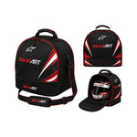 Birel ART Racing Helmet Backpack – Black & Red