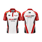 Birel ART Racing Polo Shirt – Red & White