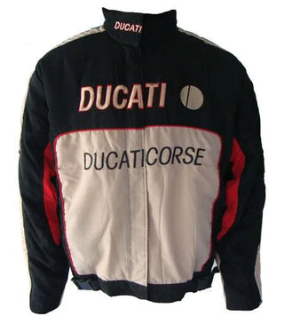 Ducati Corse Jacket Black & Light Gray