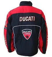 Ducati Corse Jacket Black & Red