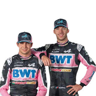 Esteban Ocon 2023 BWT Alpine F1 Team Race Suit Las Vegas GP