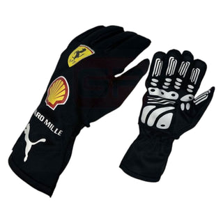 2021 New Scuderia Ferrari Race Gloves Carlos Sainz