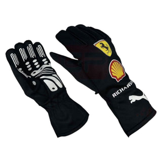 2021 New Scuderia Ferrari Race Gloves Carlos Sainz