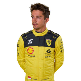 Charles Leclerc 2022 Ferrari's 75th anniversary Suit