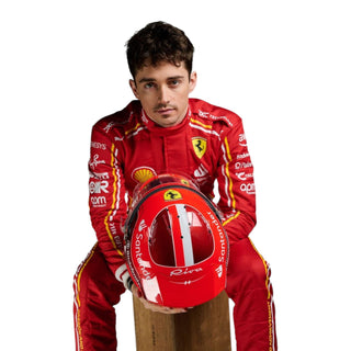 2024 New Charles Leclerc Race Suit F1 Team Scuderia Ferrari