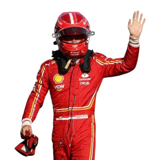 2024 New Charles Leclerc Race Suit F1 Team Scuderia Ferrari