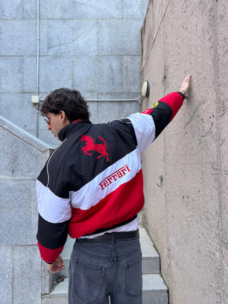 Ferrari F1 Vintage Jacket Black & White™