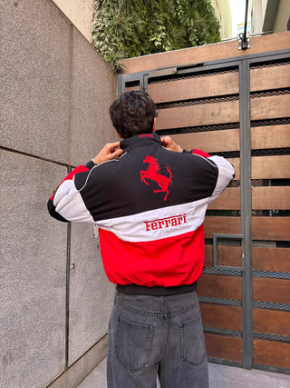 Ferrari F1 Vintage Jacket Black & White™