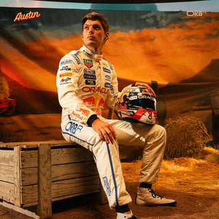 Max Verstappen 2026 Red Bull F1 White Race Suit US- Grand Prix