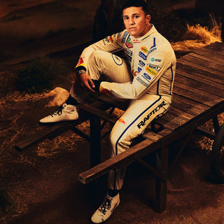 Isack Hadjar 2026 Red Bull F1 White Race Suit US- Grand Prix