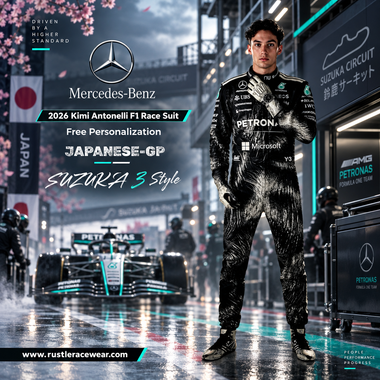 Kimi Antonelli 2026 F1 Unique Race Suit – Japanese GP Special Design