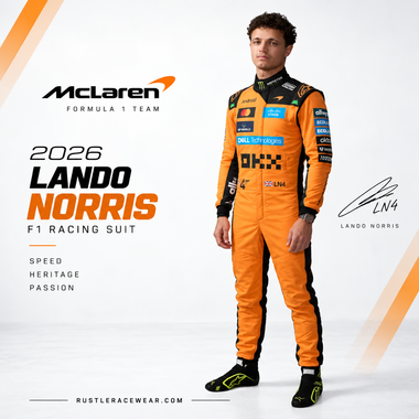 Lando Norris 2026 McLaren F1 Racing Jumpsuit Replica