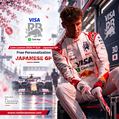 Liam Lawson 2026 New F1 Suit – Visa Cash Racing Bulls Japanese GP