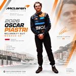 MCLAREN OSCAR PIASTRI MONACO GP 2026