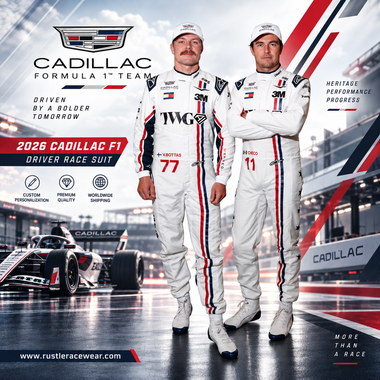 NEW 2026 Cadillac Replica F1 Team Race Suits