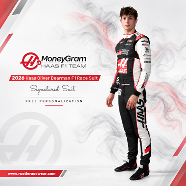 Oliver Bearman 2026 Haas F1 Racing Suit Replica