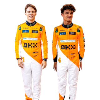 2024 Oscar Piastri McLaren Formula 1 Team Race Suit - Singapore GP