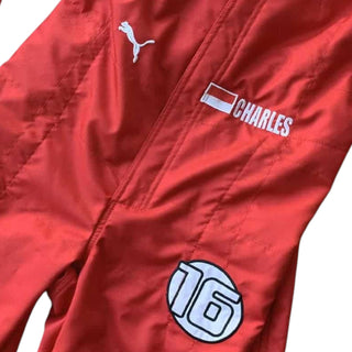 Charles Leclerc 2019 Scuderia Ferrari 90 Years F1 Embroidery Race Suit