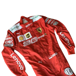 Charles Leclerc 2019 Scuderia Ferrari 90 Years F1 Embroidery Race Suit