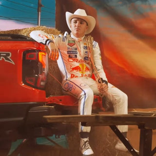 Isack Hadjar 2026 Red Bull F1 White Race Suit US- Grand Prix