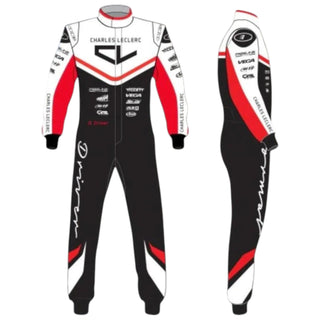 PSL Charles Leclerc 2020 Custom Driver Kart Suit